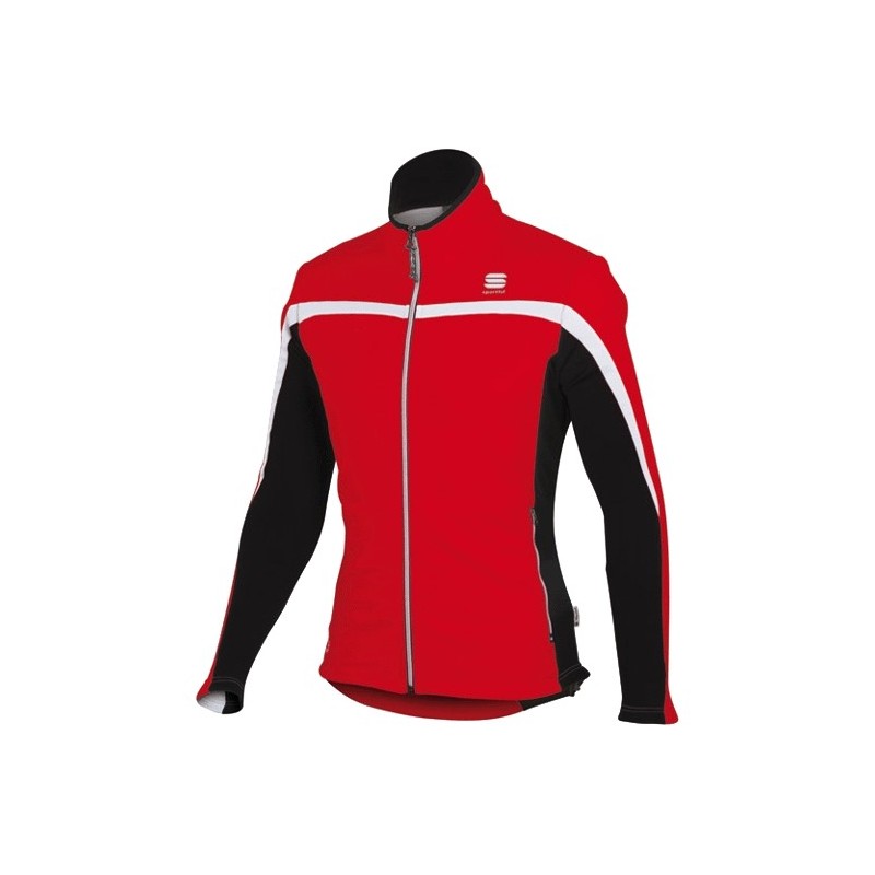 Oppvarming jakke Sportful Squadra 2 WS Jacket rød Oppvarming jakke Sportful Squadra 2 WS Jacket rød